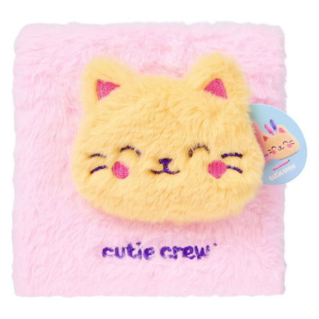 Canenco cutie crew pluche notitieboek met etui