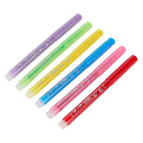 Canenco fruity squad glitter geur markers - 6st.