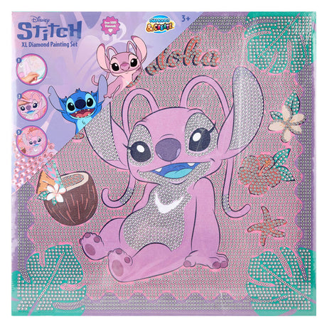 Canenco stitch angel diamond painting canvas xl - 29x29cm