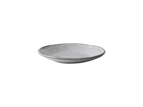 Plato orgánico Dutch rose ø17cm gris claro caja de 4 piezas