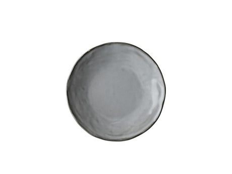 Plato orgánico Dutch rose ø17cm gris claro caja de 4 piezas