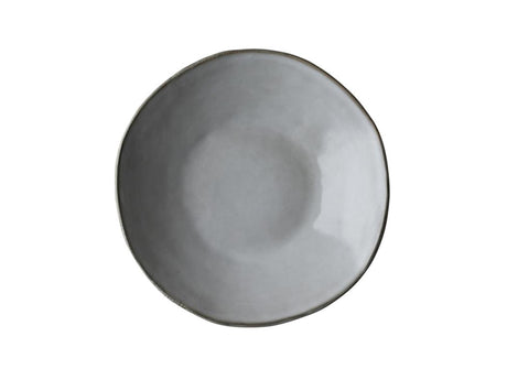 Plato hondo orgánico Dutch Rose gris 4 piezas
