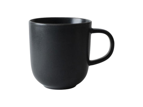 Taza Dutch Rose Velvet 390ml negro mate 4 piezas porcelana
