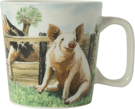 Wiebe van der Zee Wiebe's Farm mini taza cerdo 23cl 6uds