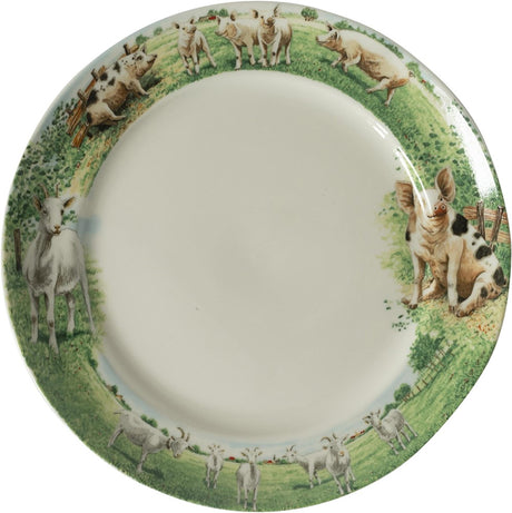 Wiebe van der Zee La granja de Wiebe plato cabra cerdo ø25cm 6uds