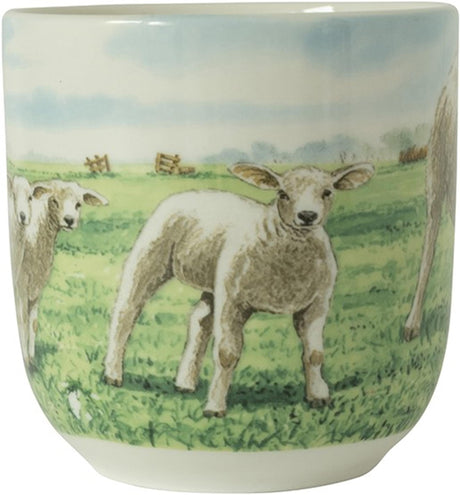 Wiebe van der Zee Wiebe's farm taza xl oveja 410ml caja 6 piezas porcelana
