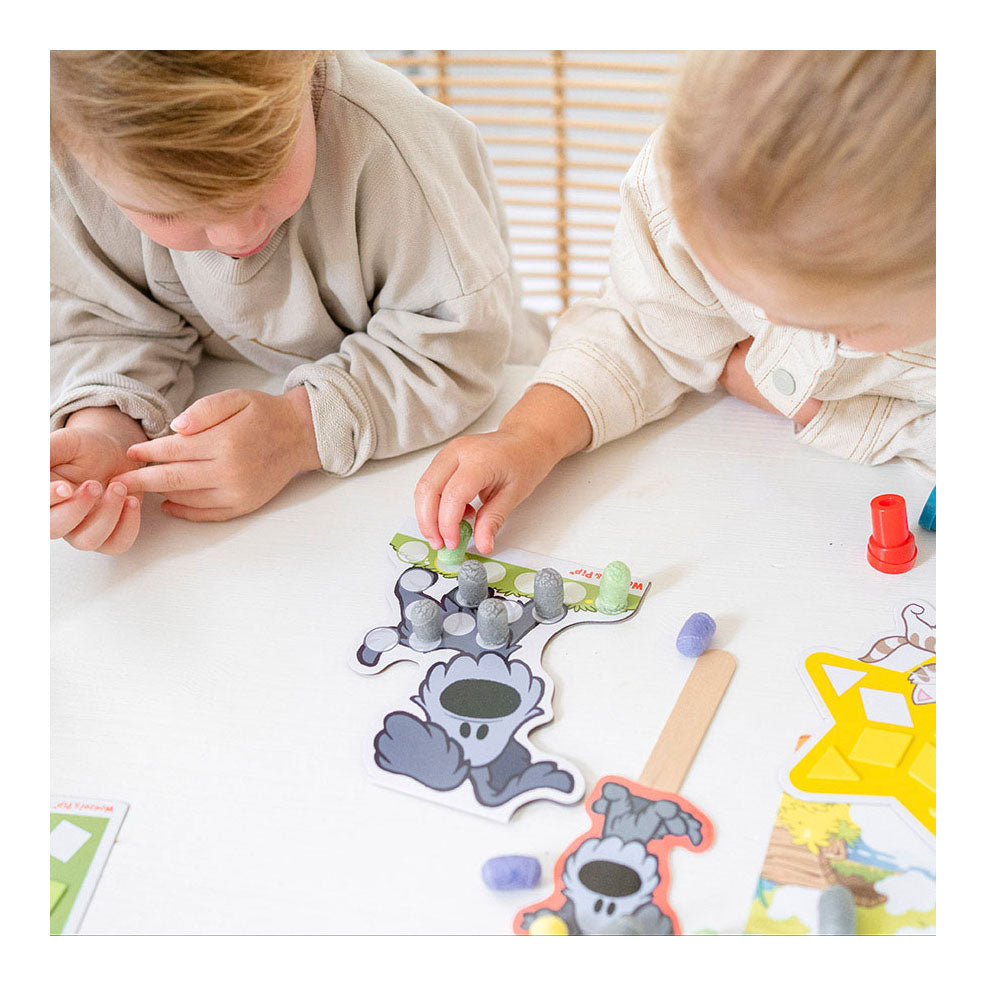 Bambolino Woezel Pip XL Caja de manualidades con materiales para manualidades, juguetes creativos para niños y niñas - Junior a partir de 3 años - Juguetes - Caja de manualidades Paquete de manualidades Consejo de regalo