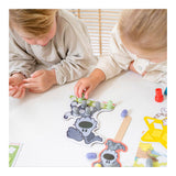 Bambolino Woezel Pip XL Caja de manualidades con materiales para manualidades, juguetes creativos para niños y niñas - Junior a partir de 3 años - Juguetes - Caja de manualidades Paquete de manualidades Consejo de regalo
