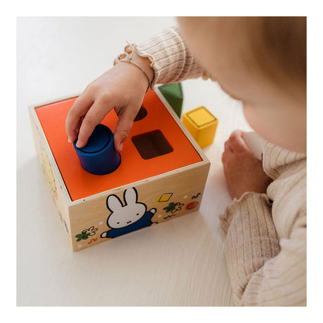 Clasificador de formas de madera Bambolino Miffy. 3+