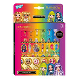 Totum arco iris alto - conjunto de pegatinas