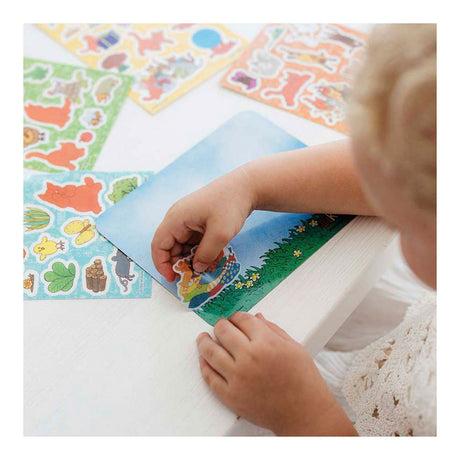 Bambolino Toys dikkie dik pegatinas para ventana, 45 uds.