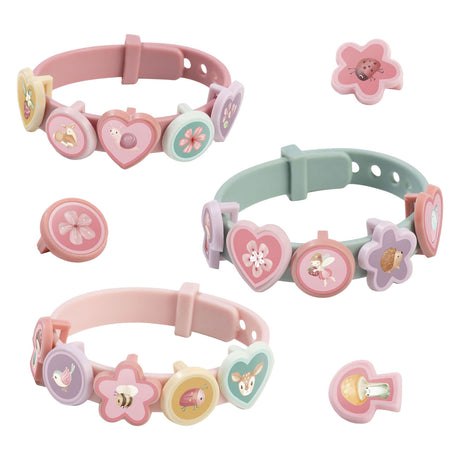Bambolino juguetes little dutch haz tus propias pulseras correderas jardín de hadas