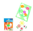 Set de dibujo artístico Jonotoys con molde y 6 ruedas.
