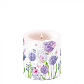 Ambiente vela pequeña flor belleza