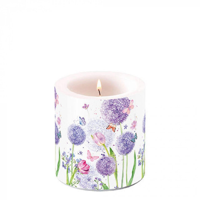 Ambiente vela pequeña flor belleza