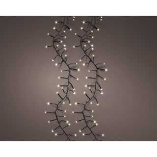 LED excelentes luces PVC 8 funciones efecto centelleo exterior 1500cm