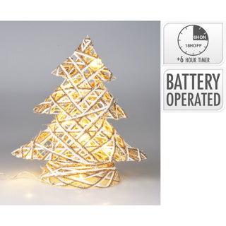 No brand arbol led 30cm gris | 12 piezas