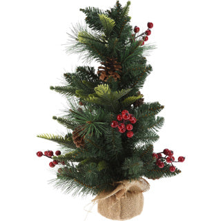 Árbol de Navidad sin fuego 60cm