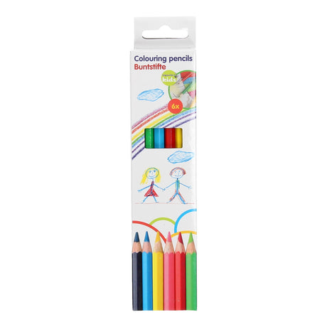 Lápices de colores, 6 uds.
