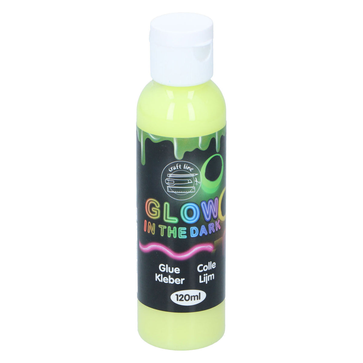 Pegamento que brilla en la oscuridad, 120ml