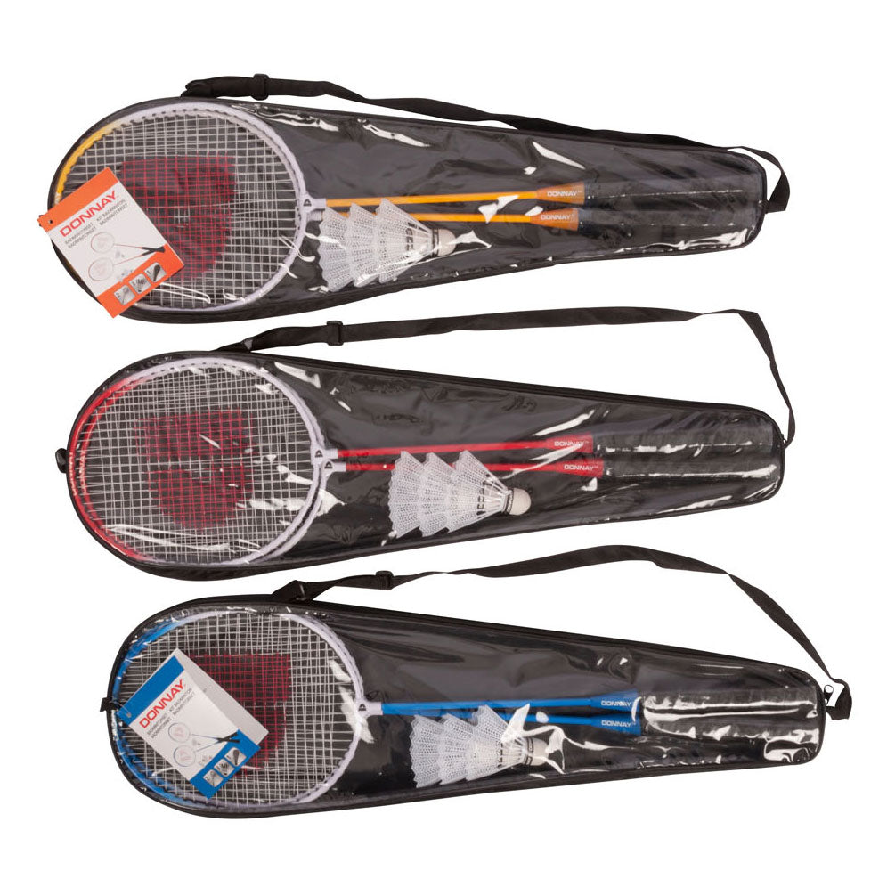 Set bádminton donnay básico 5 piezas surtido