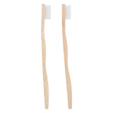 Cepillo de dientes de bambú, 2 uds.