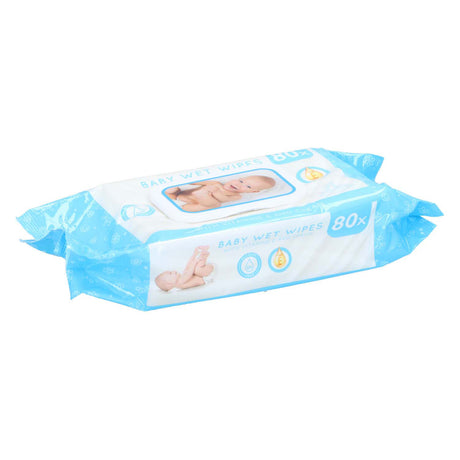 Toallitas húmedas para bebés, 80 unidades por paquete