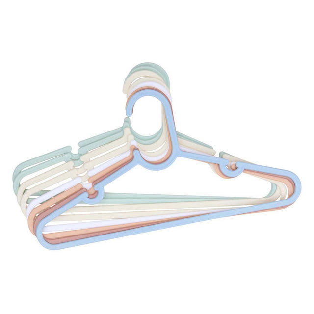 Juego de 6 perchas para ropa infantil.