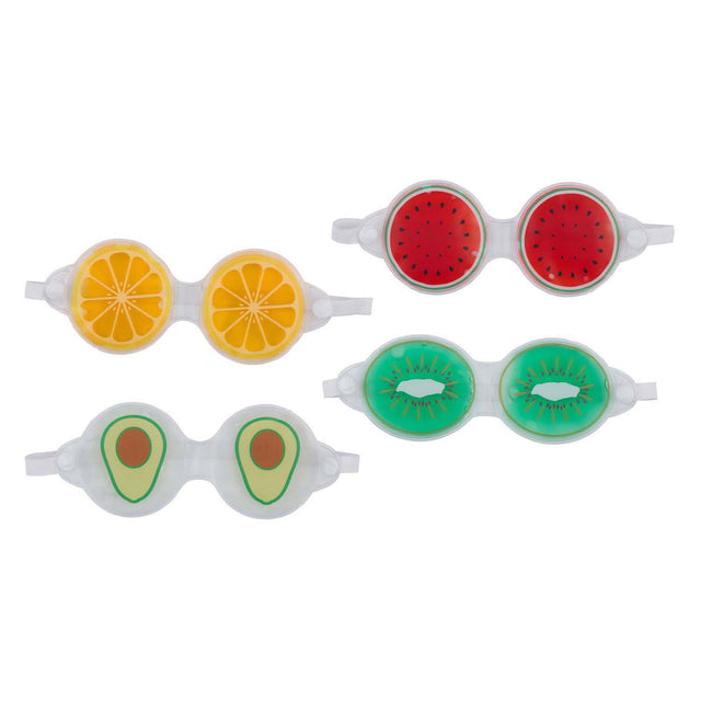 Máscara de ojos de frutas