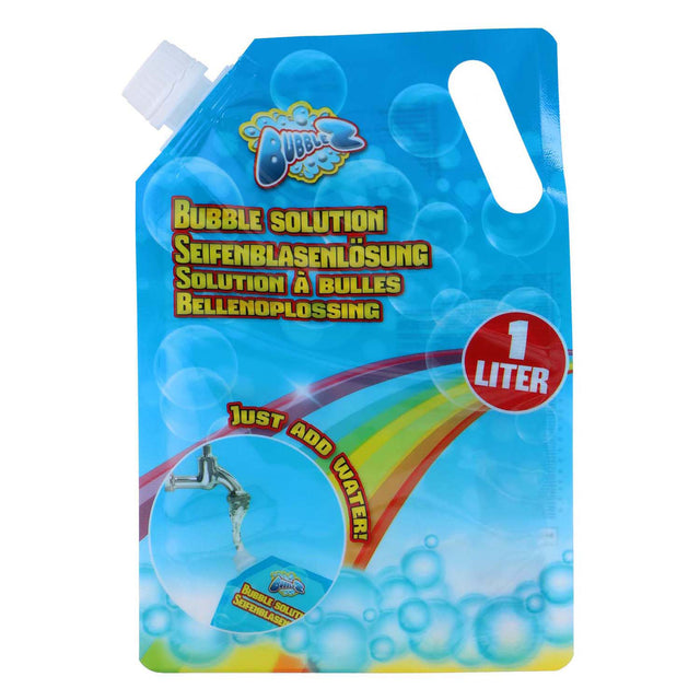 Recambio para hacer burbujas Bubblez 2 litros - solución de burbujas para hacer burbujas - recambio líquido para pompas de jabón - solo añade agua