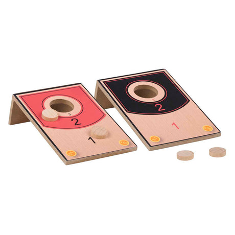 Mesa cornhole de madera, 2 jugadores.