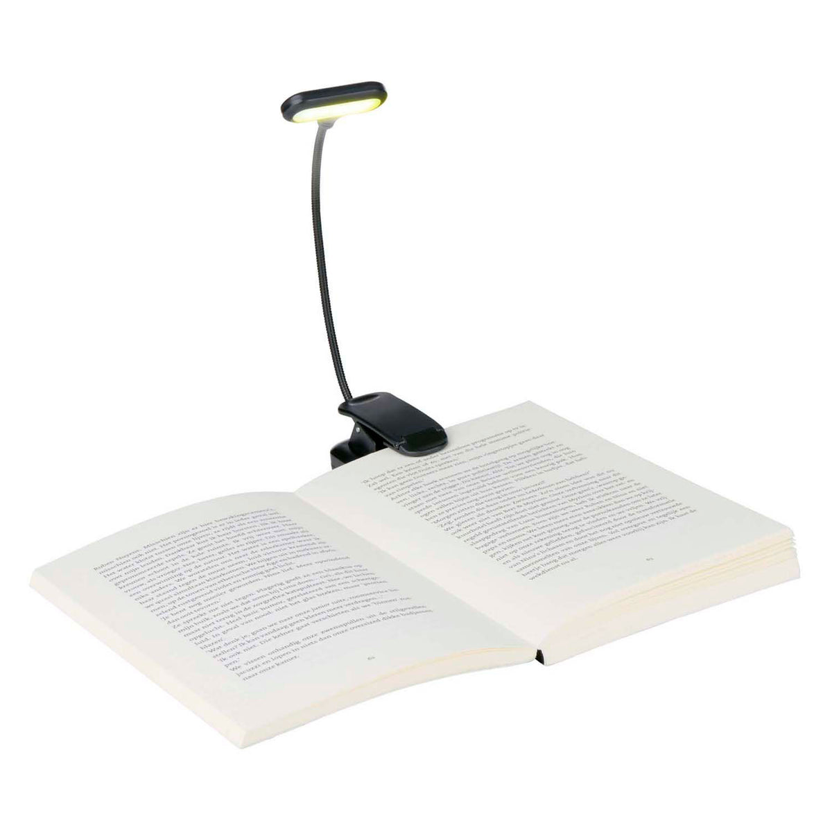 Luz de lectura en clip