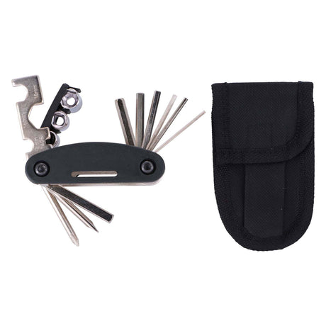 Juego de herramientas multifuncionales para bicicleta Dunlop con funda
