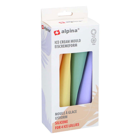 Molde para hielo Alpina, 4 piezas.