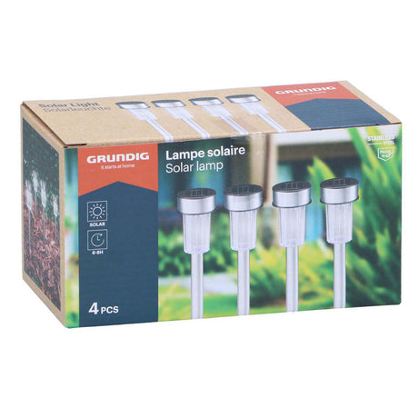 Lámparas solares 4,8x36,5cm - 4 uds.