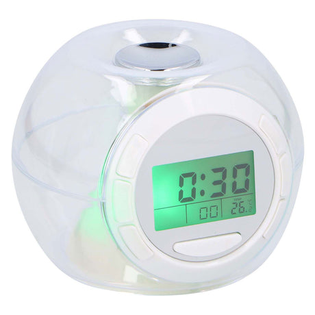 Reloj y estación meteorológica, 2 LED