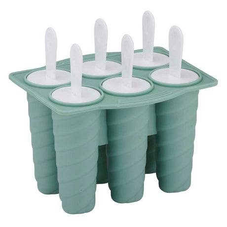 Molde para paletas, 6 paletas