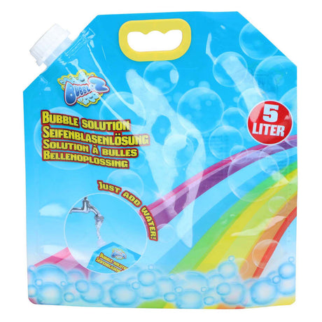 Bubblez bubblez bubble Soap 5 litros - recambio para soplador de burbujas - botella grande de jabón líquido para pompas de jabón para niños