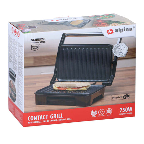 Parrilla tostadora 750w