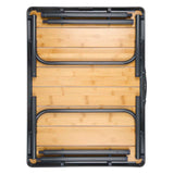Mesa plegable de camping plegable, 75x55x31cm