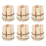 Encendedores de madera, paquete de 6