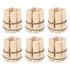 Encendedores de madera, paquete de 6