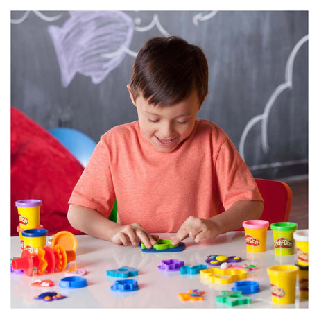 Hasbro play-doh kit de herramientas con +30 piezas 10 vasijas de barro