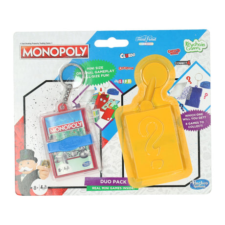 Monopolio llavero mini juego hasbro