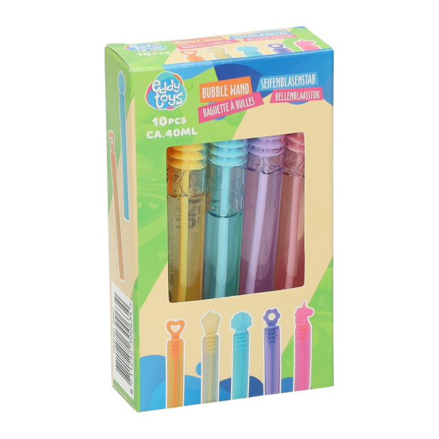 Reparta palitos de burbujas de 40 ml - 10 unidades.