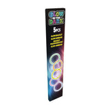 Pulseras que brillan en la oscuridad - 5 piezas