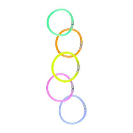 Pulseras que brillan en la oscuridad - 5 piezas