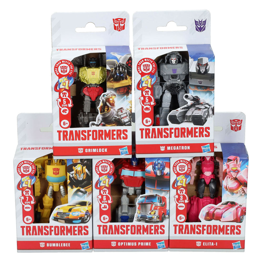 Transformador de figuras de acción de Hasbro: de robot a vehículo