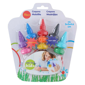 Crayones apilables, 10 unidades.