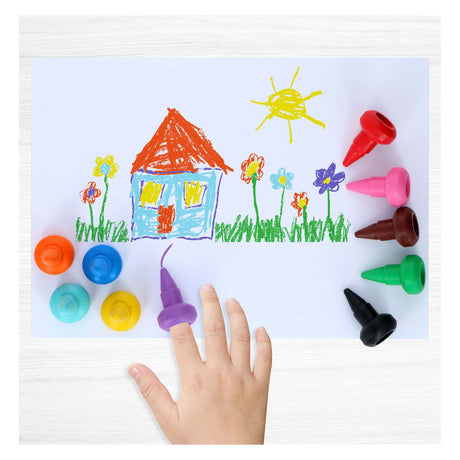 Crayones apilables, 10 unidades.